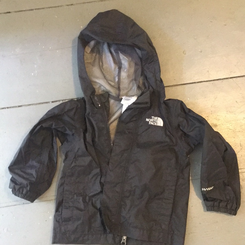 North face kids raincoat